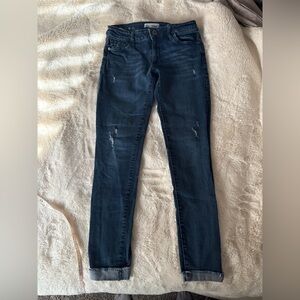 DL1961 Women's Dark Indigo Skinny Jeans